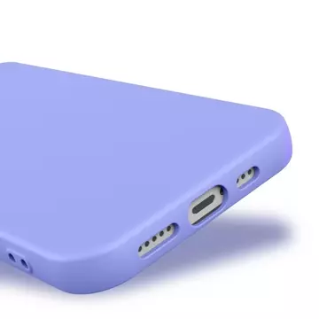 Etui na telefon Silicone case do Samsung Galaxy A14/A14 5G silikonowy pokrowiec fioletowe