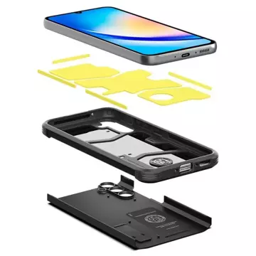 Etui na telefon Spigen Tough Armor do Samsung Galaxy A34 5G Black