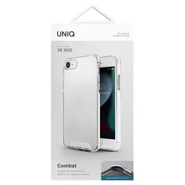 Etui na telefon UNIQ Combat do Apple iPhone SE 2022 / SE 2020 /7/8 biały/blanc white