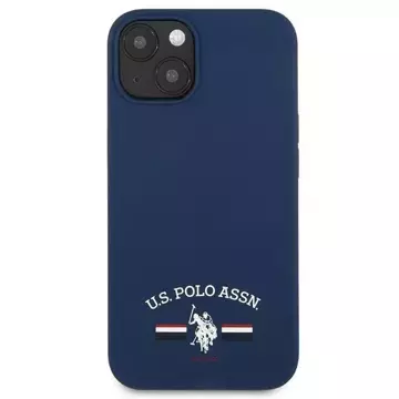 Etui na telefon US Polo Silicone Collection  iPhone 13 mini 5,4"  granatowy/navy