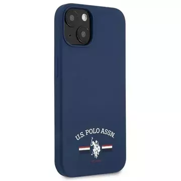 Etui na telefon US Polo Silicone Collection  iPhone 13 mini 5,4"  granatowy/navy