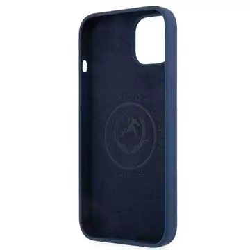 Etui na telefon US Polo Silicone Collection  iPhone 13 mini 5,4"  granatowy/navy