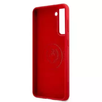 Etui na telefon US Polo Silicone On Tone do Samsung Galaxy S21 czerwony/red