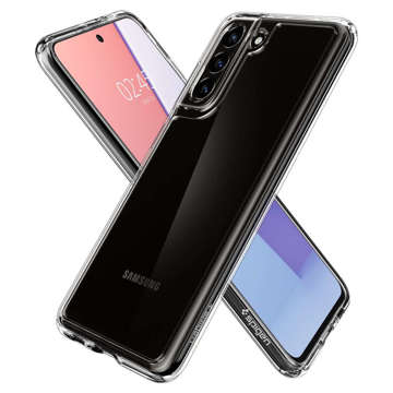 Etui na telefon do Samsung Galaxy S21 FE case Spigen Ultra Hybrid Crystal Clear