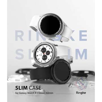 Etui nakładka Ringke Slim 2-pack do Samsung Galaxy Watch 4 Classic 42 mm Clear