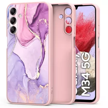 Etui obudowa Icon do Samsung Galaxy M34 5G Marble