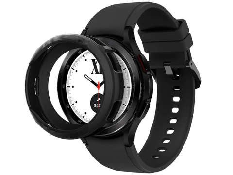 Etui obudowa Spigen Liquid Air do Galaxy Watch 4 Classic 42mm Matte Black