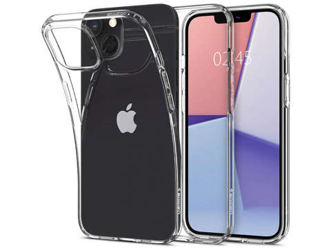 Etui obudowa Spigen Liquid Crystal do Apple iPhone 13 Crystal Clear