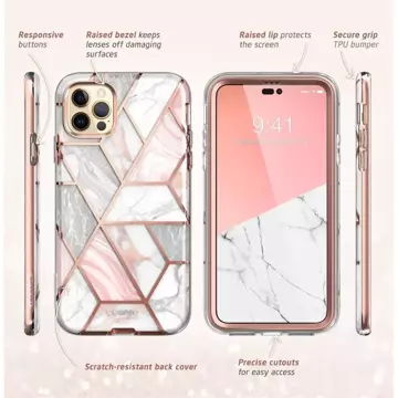 Etui obudowa Supcase Cosmo do Apple iPhone 14 Pro Marble