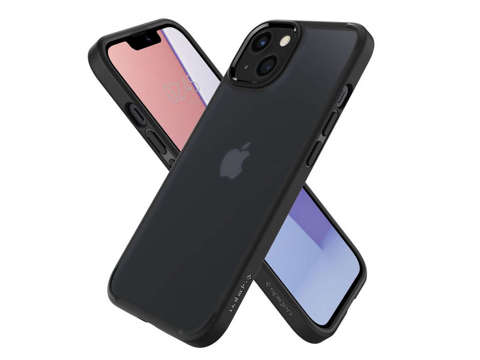 Etui obudowa case Spigen Ultra Hybrid do Apple iPhone 13 Matte Frost Black