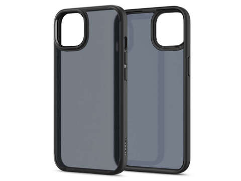 Etui obudowa case Spigen Ultra Hybrid do Apple iPhone 13 Matte Frost Black + Szkło