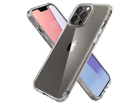 Etui obudowa case Spigen Ultra Hybrid do Apple iPhone 13 Pro Max Crystal Clear