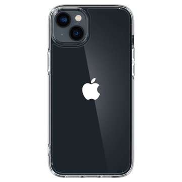 Etui obudowa case Spigen Ultra Hybrid do Apple iPhone 14 Crystal Clear + Szkło