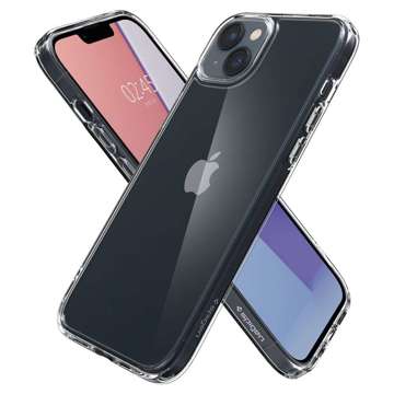 Etui obudowa case Spigen Ultra Hybrid do Apple iPhone 14 Plus Crystal Clear + Szkło