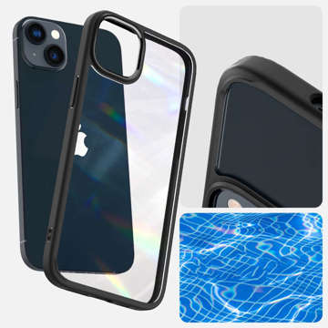 Etui obudowa case Spigen Ultra Hybrid do Apple iPhone 14 Plus Matte Black + Szkło