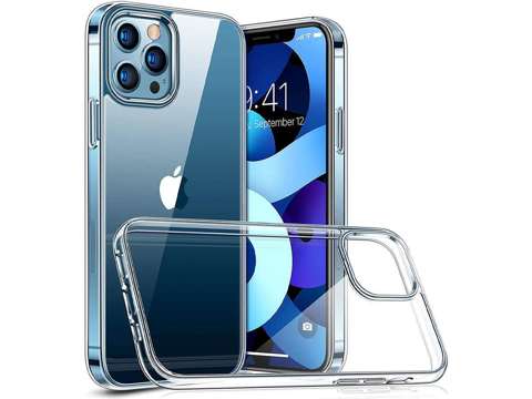 Etui obudowa case do Apple iPhone 12/ 12 Pro 6.1 silikonowe przezroczyste + Szkło Alogy