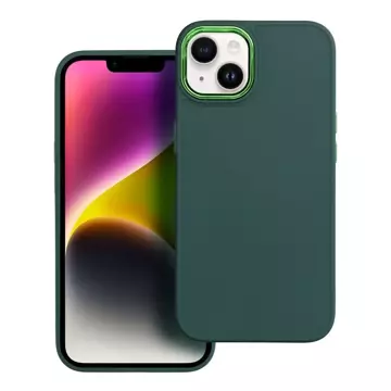 Etui obudowa ochronna Futerał FRAME do iPhone 15 Pro Max zielony