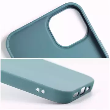 Etui obudowa ochronna Futerał MATT do iPhone 15 Pro ciemnozielony