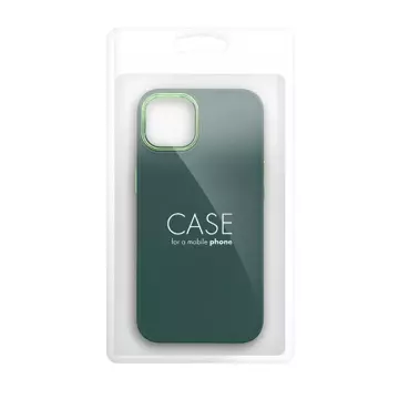 Etui obudowa ochronna futerał FRAME do iPhone 15 Pro zielony