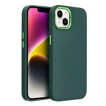 Etui obudowa ochronna futerał FRAME do iPhone 15 Pro zielony