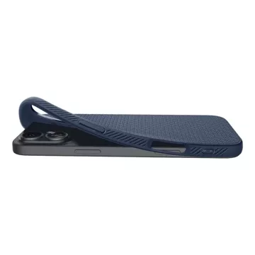 Etui obudowa plecki Spigen Liquid Air do Apple iPhone 16 Navy Blue