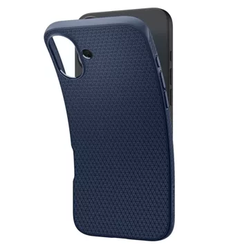 Etui obudowa plecki Spigen Liquid Air do Apple iPhone 16 Navy Blue