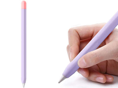 Etui ochronne Alogy pokrowiec obudowa na Apple Pencil 2 Fioletowe