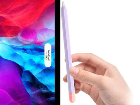 Etui ochronne Alogy pokrowiec obudowa na Apple Pencil 2 Fioletowe