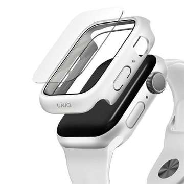 Etui ochronne UNIQ Nautic do Apple Watch Series 4/5/6/SE 40mm biały/white