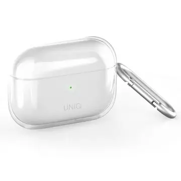 Etui ochronne na słuchawki UNIQ etui Glase do Apple AirPods Pro  clear