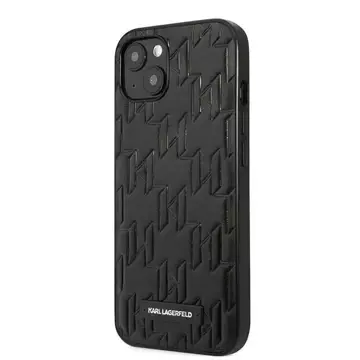 Etui ochronne na telefon Karl Lagerfeld KLHCP13SMNMP1K do Apple iPhone 13 Mini 5,4" hardcase czarny/black Monogram Plaque