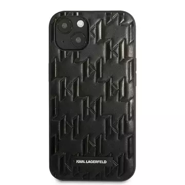 Etui ochronne na telefon Karl Lagerfeld KLHCP13SMNMP1K do Apple iPhone 13 Mini 5,4" hardcase czarny/black Monogram Plaque