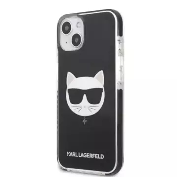 Etui ochronne na telefon Karl Lagerfeld KLHCP13STPECK do Apple iPhone 13 Mini 5,4" hardcase czarny/black Choupette Head