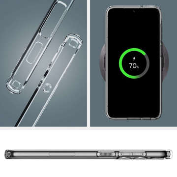 Etui ochronne na telefon Spigen Liquid Crystal Case obudowa do Samsung Galaxy S23 Crystal Clear