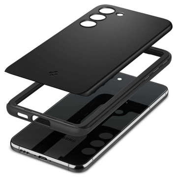 Etui ochronne na telefon Thin Fit Case obudowa do Samsung Galaxy S23 Black