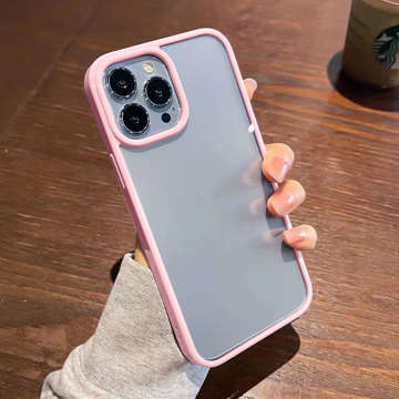 Etui ochronne obudowa Alogy Hybrid Candy Case do Apple iPhone 13 Pro różowo-przezroczyste + Szkło