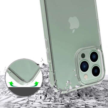 Etui ochronne obudowa Alogy Hybrid Case do Apple iPhone 14 Pro Max Przezroczyste + Szkło