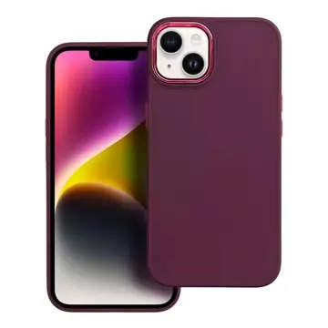 Etui ochronne obudowa Futerał FRAME do iPhone 15 Pro fioletowy