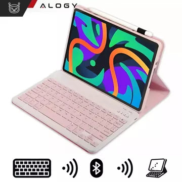 Etui ochronne z klawiaturą Alogy Keyboard case klawiatura bezprzewodowa do Lenovo Tab M11 10.95" TB330FU / TB330XU / TB331FC różowe