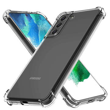 Etui pancerne ShockProof Alogy Case do Samsung Galaxy S22 Plus Clear + Szkło Full Glue