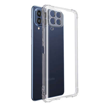 Etui pancerne ShockProof Alogy do Samsung Galaxy M53 5G Przezroczyste + Szkło