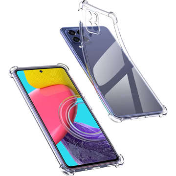 Etui pancerne ShockProof Alogy do Samsung Galaxy M53 5G Przezroczyste + Szkło