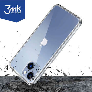 Etui pancerne do iPhone 15 3mk Armor Case Clear ochronne plecki przezroczyste