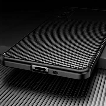 Etui pancerne obudowa Alogy TPU Carbon Case do Sony Xperia 10 IV 2022 Black