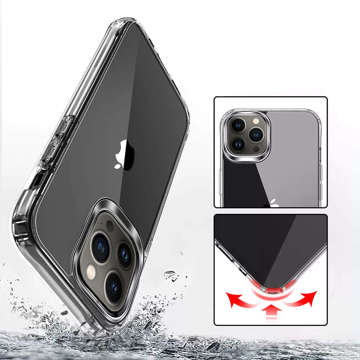 Etui pancerne obudowa ochronna Alogy Hybrid Case do Apple iPhone 13 Pro Max Przezroczyste