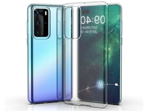 Etui silikonowe Alogy obudowa case do Huawei P40 Pro przezroczyste