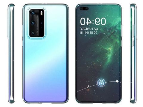 Etui silikonowe Alogy obudowa case do Huawei P40 Pro przezroczyste