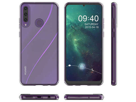 Etui silikonowe Alogy obudowa case do Huawei Y6p przezroczyste