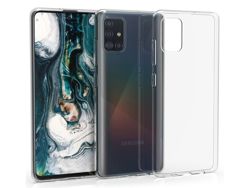 Etui silikonowe Alogy obudowa case do Samsung Galaxy A51 przezroczyste