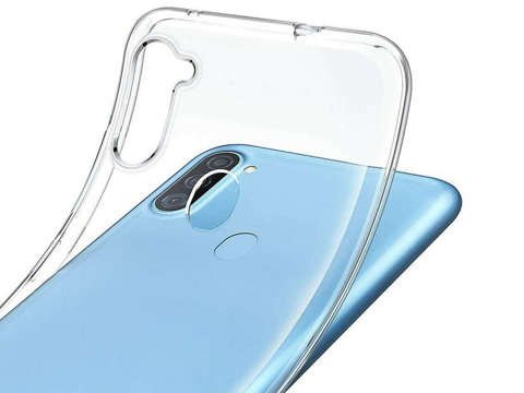 Etui silikonowe Alogy obudowa case do Samsung Galaxy M11/ A11 przezroczyste